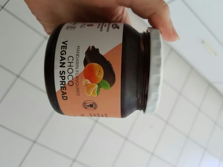 photo of C’dea  Mandarin flavoured chocolate vegan spread shared by @teaganogorman on  20 Oct 2019 - review