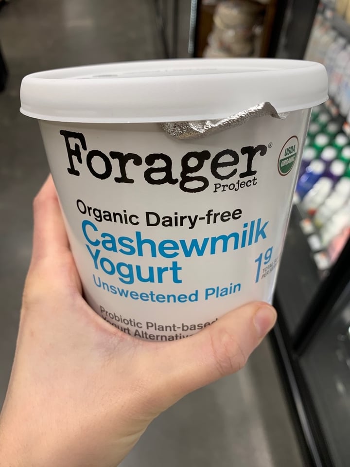 photo of Forager Project Organic Dairy-free Cashewmilk Yogurt Plain shared by @theveganapple on  24 Feb 2020 - review