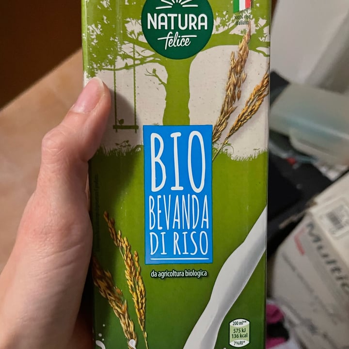 photo of Natura Felice Bevanda di Riso Bio shared by @cristinamag on  14 Apr 2022 - review
