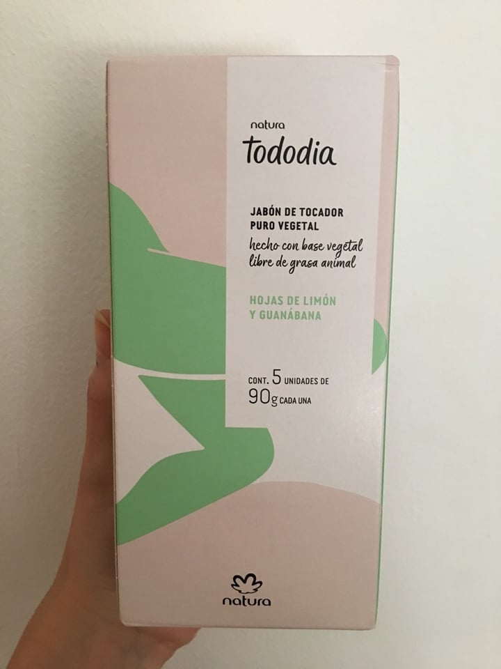 photo of Natura Tododia Jabones shared by @veganaabolicionista on  29 Mar 2020 - review