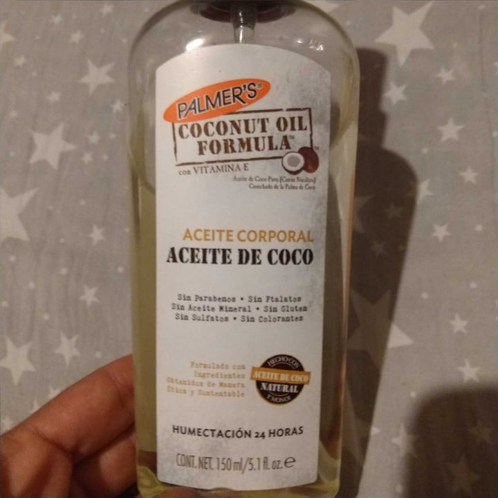 photo of Palmer's Aceite De Coco Corporal shared by @erikayuliana on  08 Jun 2020 - review