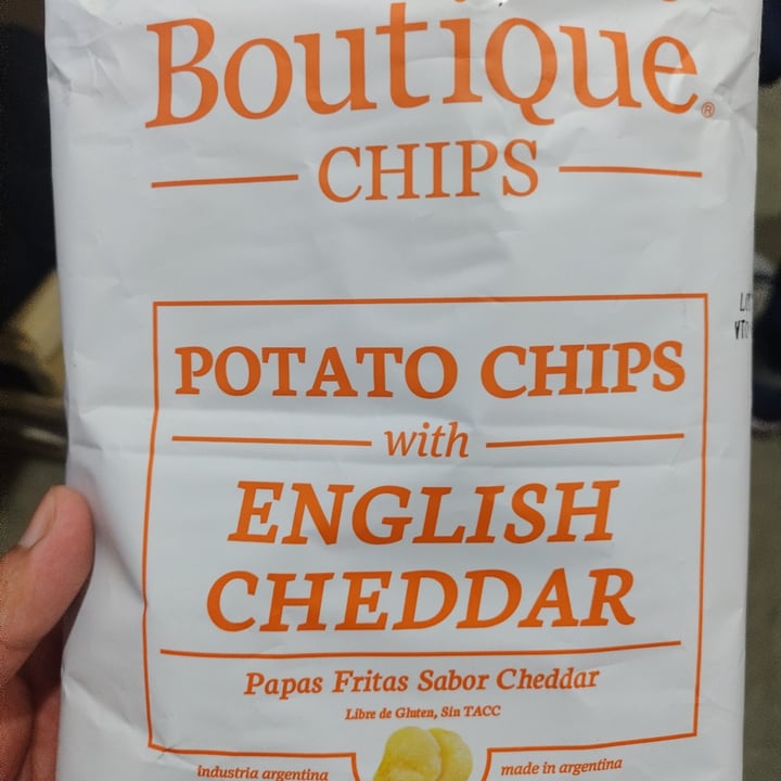 review photo of Boutique Chips Company Papas sabor Cheddar shared by @jtacacho on 13 Apr 2022 - review