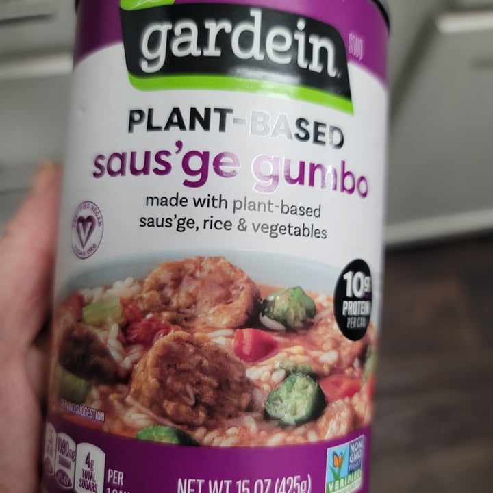 photo of Gardein Saus’ge Gumbo shared by @glitteredweb on  07 Apr 2021 - review
