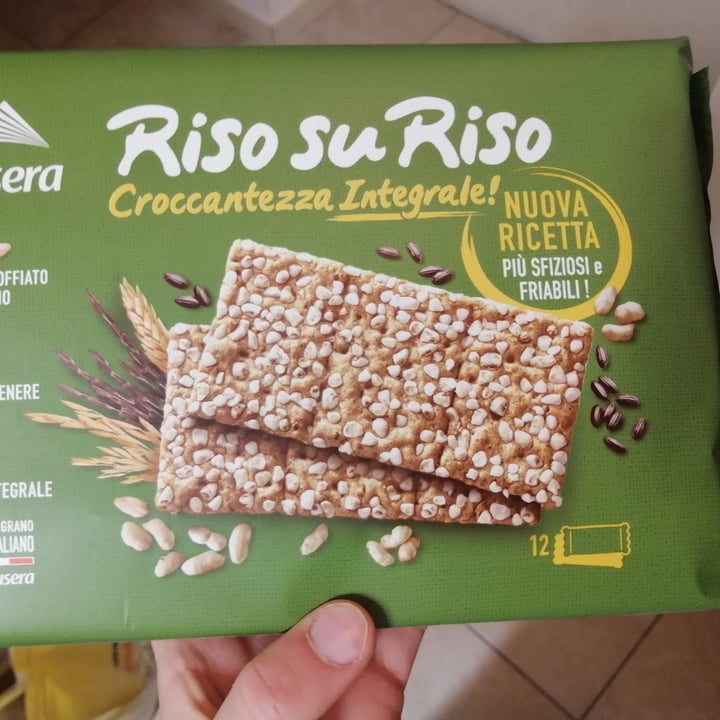 photo of Galbusera Crackers Riso su Riso croccantezza integrale shared by @bohacaso on  13 Apr 2022 - review