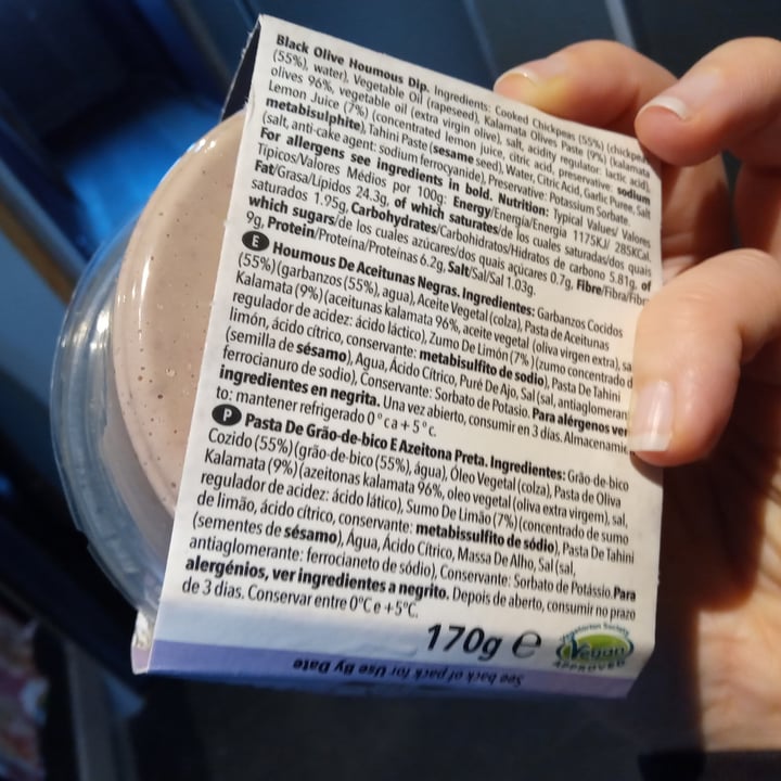 review photo of Delphi Black Olive houmous shared by @jadag on 30 Apr 2021 - review