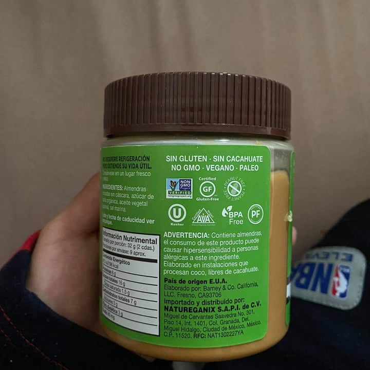 review photo of Barney Butter Barney Butter Almond Butter shared by @annetteannette on 09 Aug 2020 - review