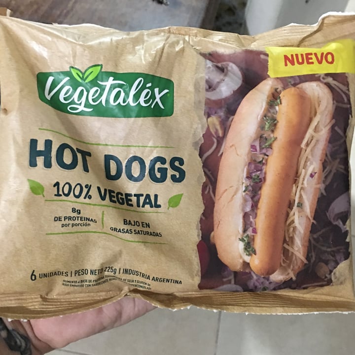 photo of Vegetalex Hot dogs 100% Vegetal shared by @veganodelghetto on  06 Nov 2021 - review