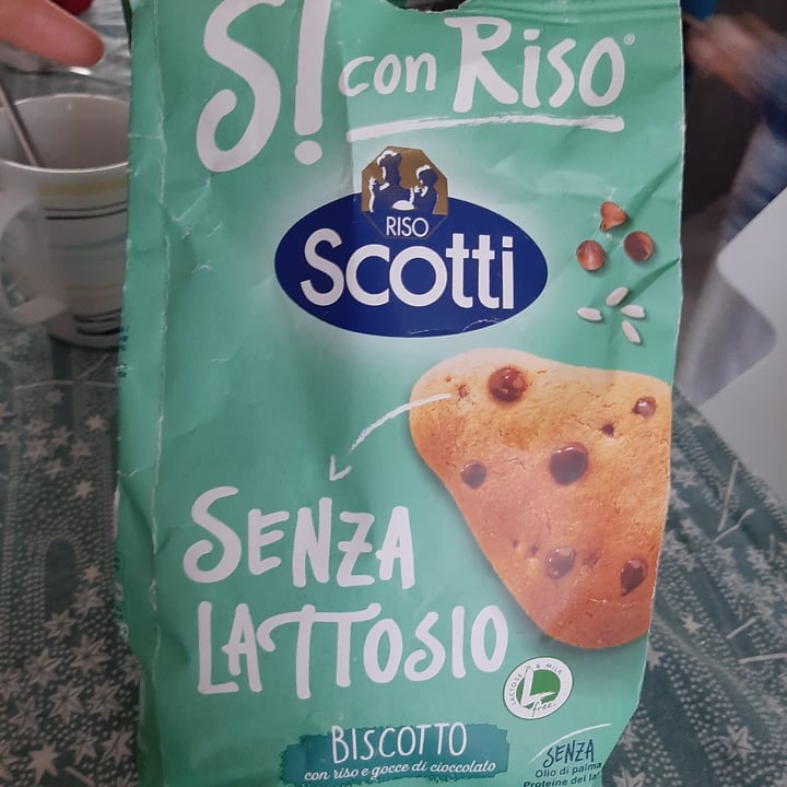 photo of Riso Scotti Biscotto con riso e gocce di cioccolato shared by @trimammagreen on  10 Apr 2022 - review