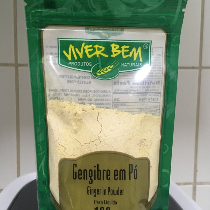 photo of Viver Bem Produtos Naturais gengibre em pó shared by @luciene on  04 May 2022 - review