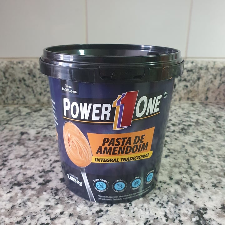 photo of Power One Pasta de Amendoim shared by @malutorres on  30 Jul 2021 - review