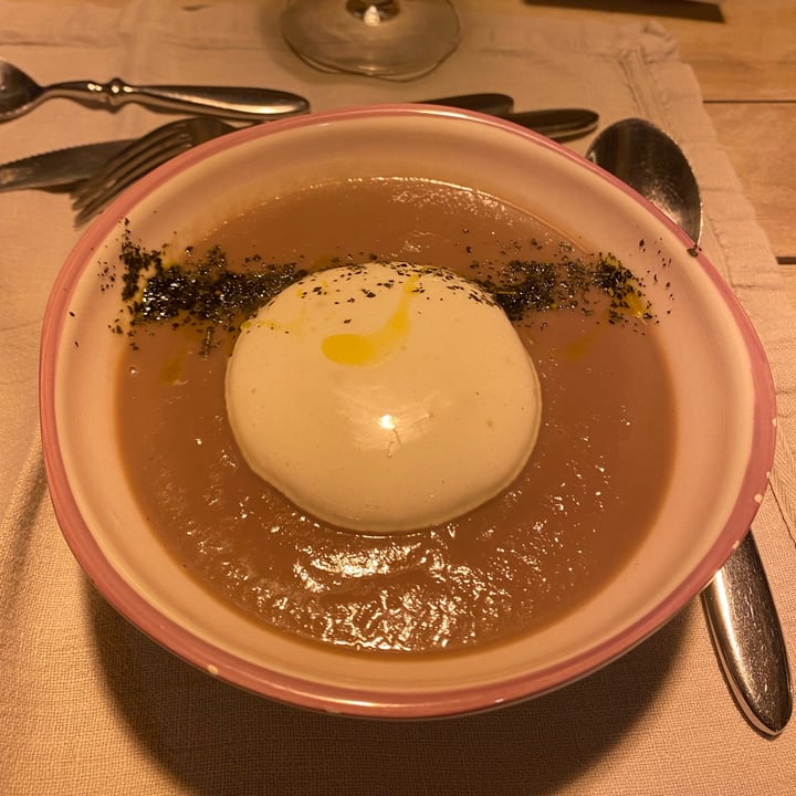 photo of Coroncina veggie country relais Vellutata di cavolo nero shared by @marghott on  20 Jan 2022 - review
