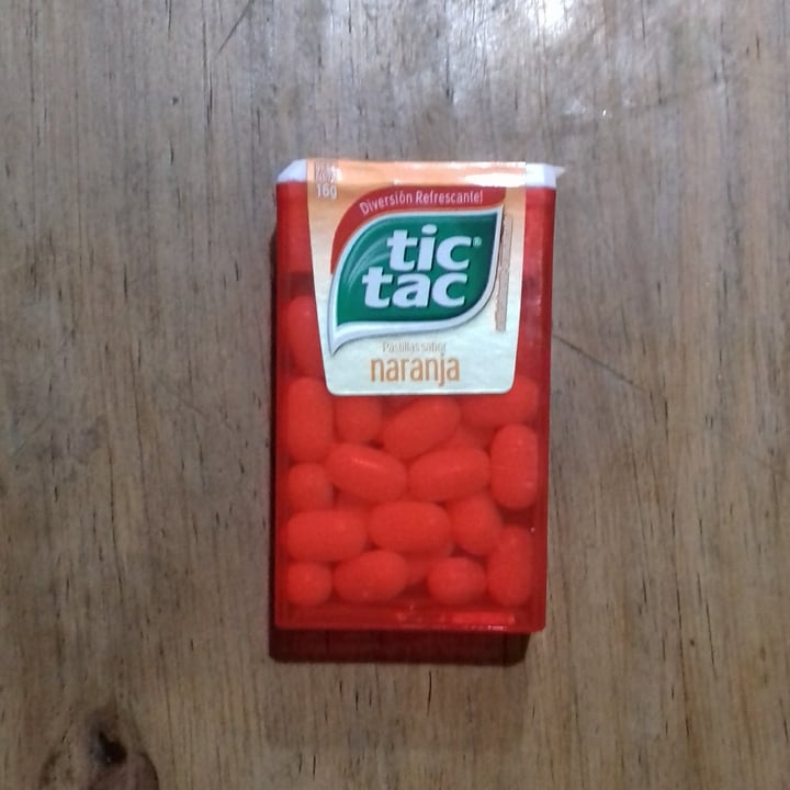 photo of Tic tac Pastillas de naranja shared by @taaaniaa on  02 Feb 2022 - review