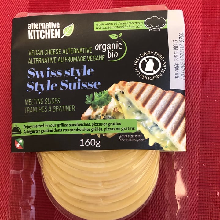 photo of Alternative Kitchen Cheese slices shared by @lilakola on  19 Feb 2021 - review