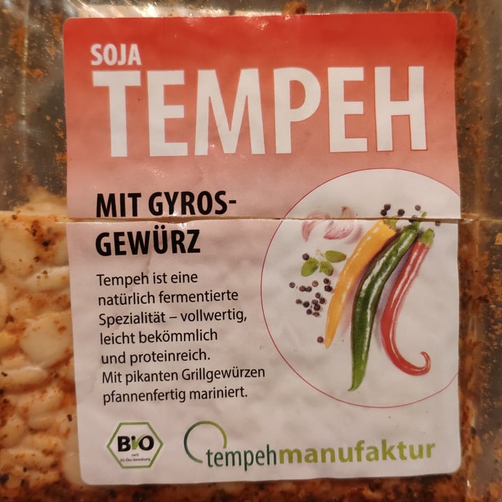 photo of Tempehmanufaktur Soja Tempeh Gyros shared by @frenny on  11 Mar 2022 - review