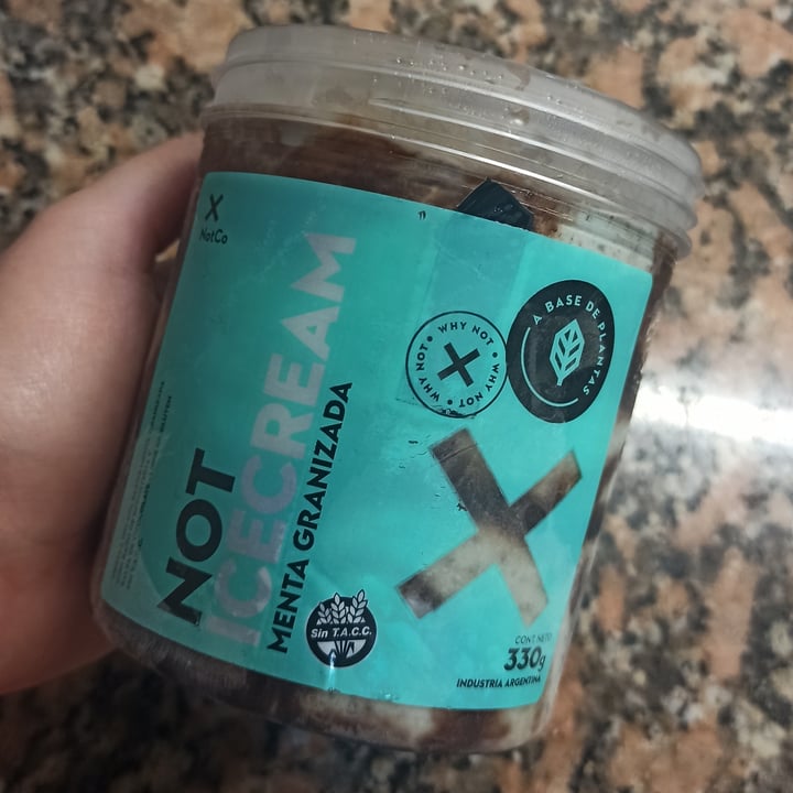 photo of NotCo Not Icecream Menta Granizada shared by @_anahisa on  11 Dec 2021 - review