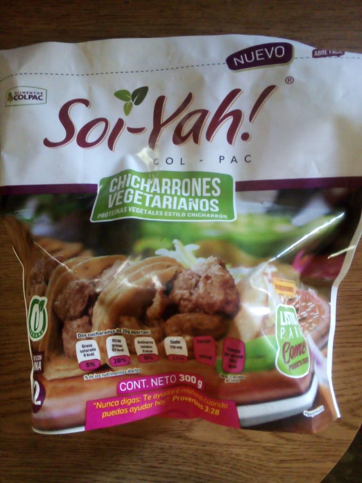 photo of Soi-yah! Chicharrones Vegetarianos shared by @salemsantos on  01 Mar 2020 - review