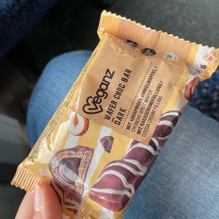 photo of Veganz Wafer Choc Bar Dark shared by @vale95 on  05 Nov 2022 - review
