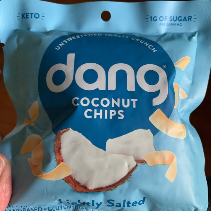 photo of Dang Foods Coconut Chips shared by @onehungryvegan on  10 Nov 2021 - review