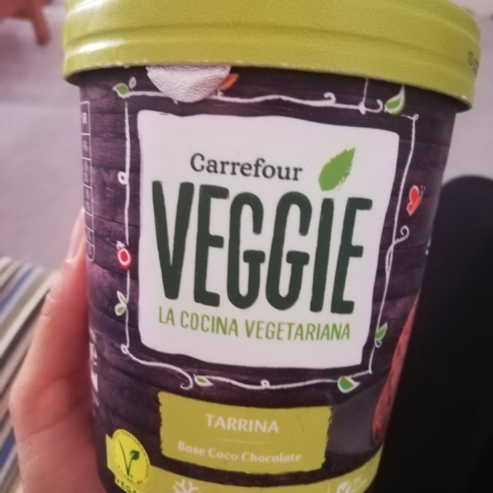 photo of Carrefour Veggie Helado de chocolate shared by @alepilieri on  08 Sep 2022 - review