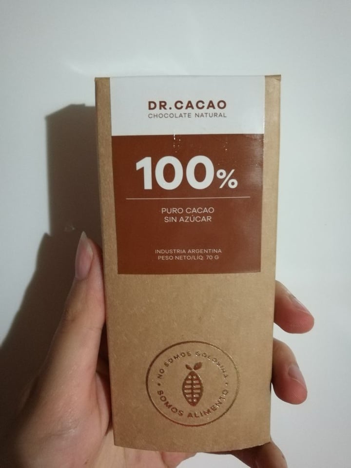 photo of Dr. Cacao Chocolate 100% Cacao Sin Azucar shared by @revnna on  13 Mar 2020 - review