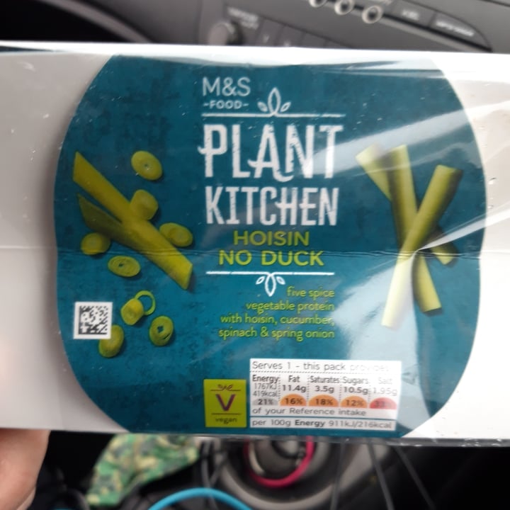 review photo of Plant Kitchen (M&S) Hoisin No Duck Wrap shared by @jillyjp63 on 28 Dec 2021 - review