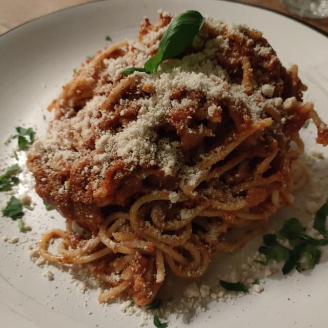 Foto del plato “Bolognese Pasta”