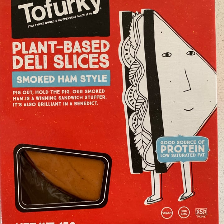 photo of Tofurky Plant-based Deli Slices Smoked Ham Style shared by @cesca29 on  06 Sep 2021 - review