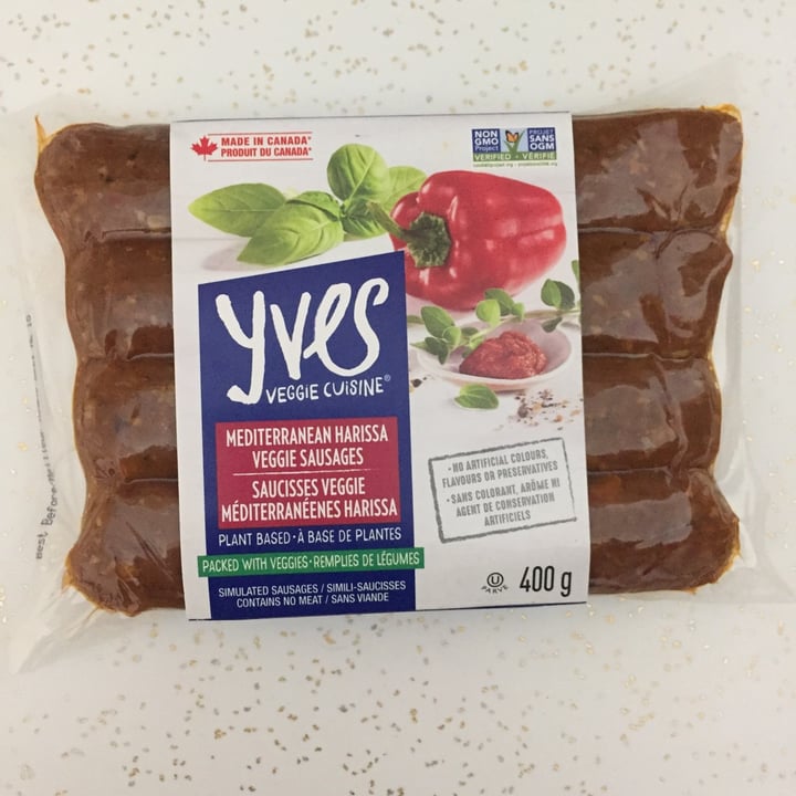 photo of Yves Veggie Cuisine Mediterranean Harissa Sausages shared by @wernerartinger on  11 Feb 2021 - review