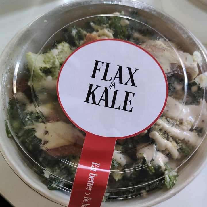 photo of Flax & Kale Kale Caesar Salad shared by @silvia-m on  06 Dec 2022 - review