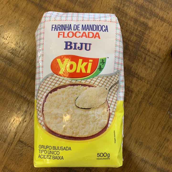 review photo of Yoki Farinha de Mandioca Flocada Biju shared by @marcelfiorelli on 23 Jul 2021 - review