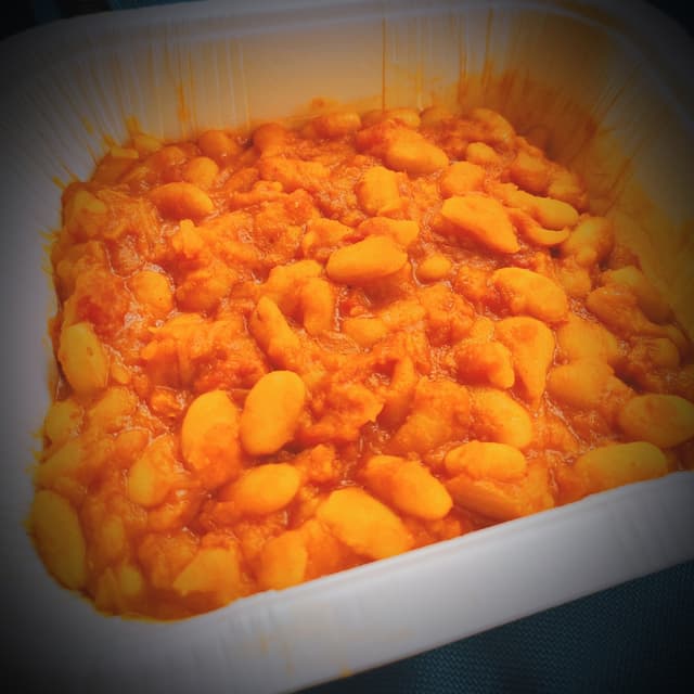 菜肴“cannellini alla fricassea”的照片