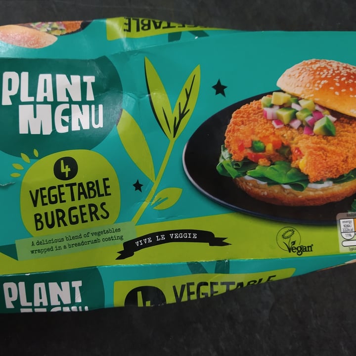 photo of ALDI Plant Menu Vegetable Burger shared by @rochelle1066 on  10 Dec 2020 - review