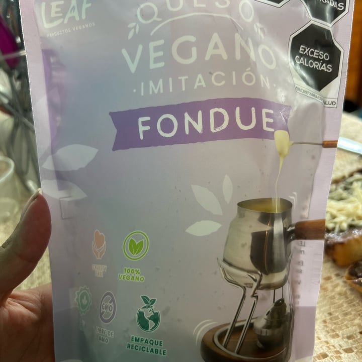 review photo of Leaf Queso Vegano Imitación Fondue shared by @miriampef on 24 Jun 2022 - review