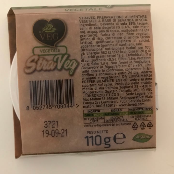 review photo of ioVEG StraVeg shared by @alessiasibi97 on 16 Aug 2021 - review