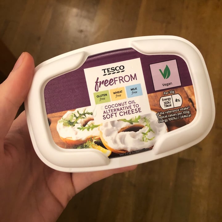 photo of Tesco Free From Coconut Oil Alternative to Soft Cheese shared by @aimeesumo on  28 Dec 2020 - review