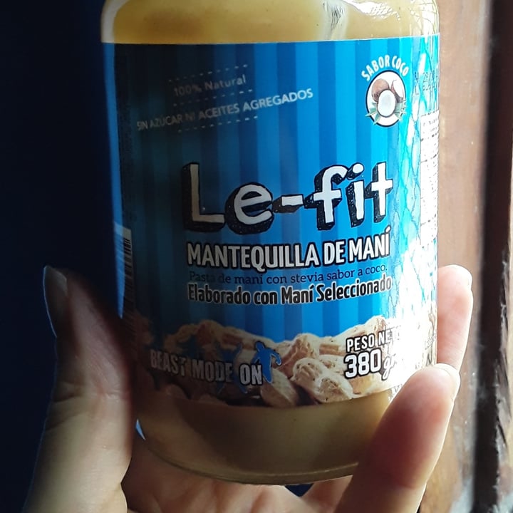 photo of Le-Fit Mantequilla De Maní con Coco shared by @marialhera on  11 Apr 2021 - review