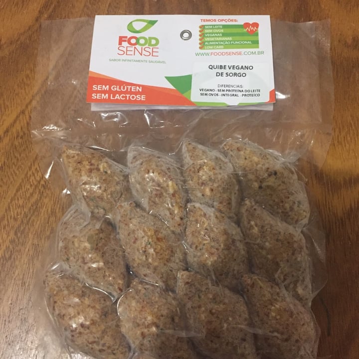 review photo of Food Sense quibe vegano de sorgo shared by @edgarmuriel on 29 Jun 2022 - review