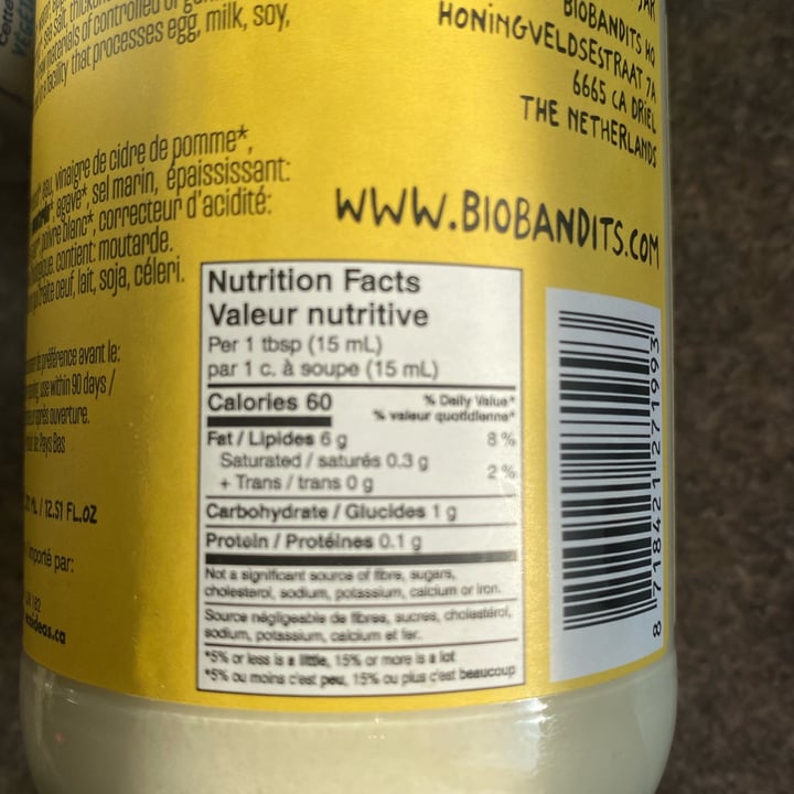 review photo of Bio Bandits Mayonesa shared by @ktm514 on 24 Jan 2022 - review