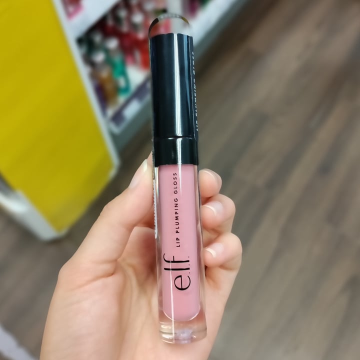 e.l.f. Cosmetics Lip Plumping Gloss (Sparkling Rose) Review | abillion