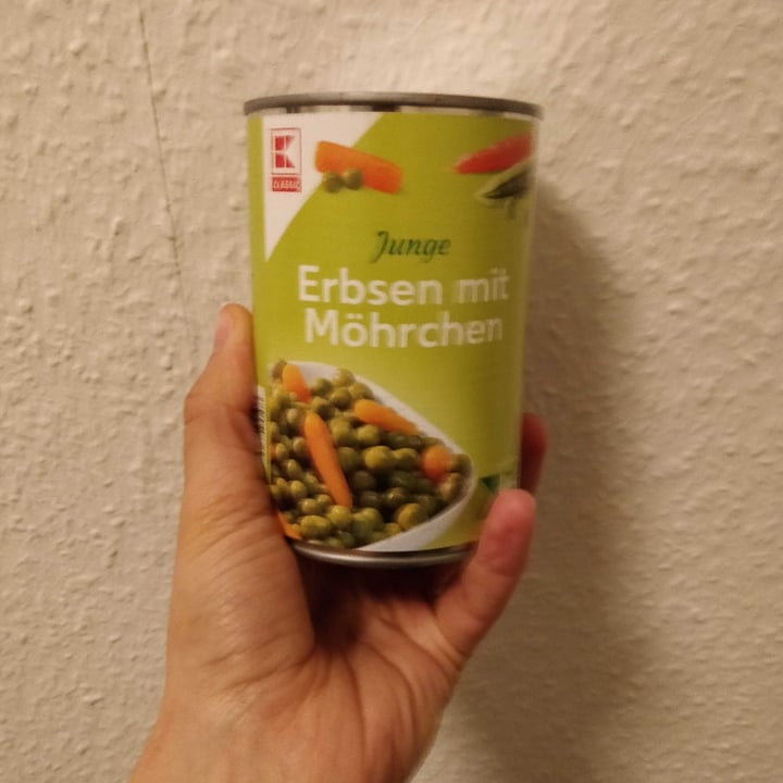 photo of Kaufland Junge Erbsen mit Möhrchen shared by @koguz on  22 Dec 2021 - review