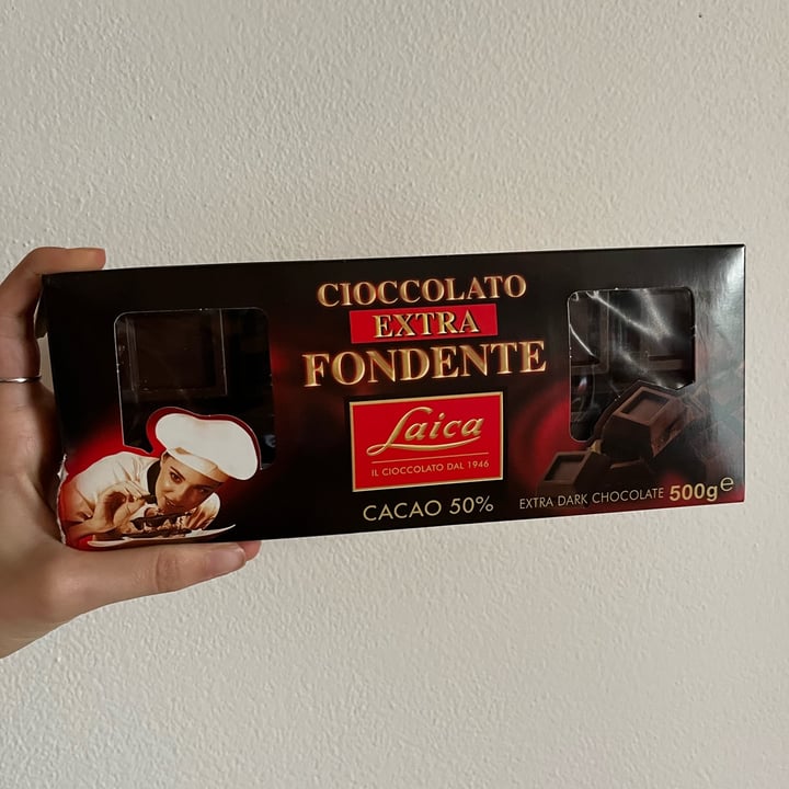 photo of Laica Cioccolato extra fondente shared by @borghettoeleonora on  27 Jun 2022 - review