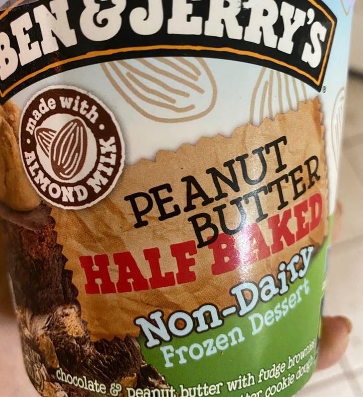 photo of Ben & Jerry's Peanut Butter Half Baked Non-Dairy Frozen Dessert shared by @cathleenclovenheart on  28 Apr 2020 - review