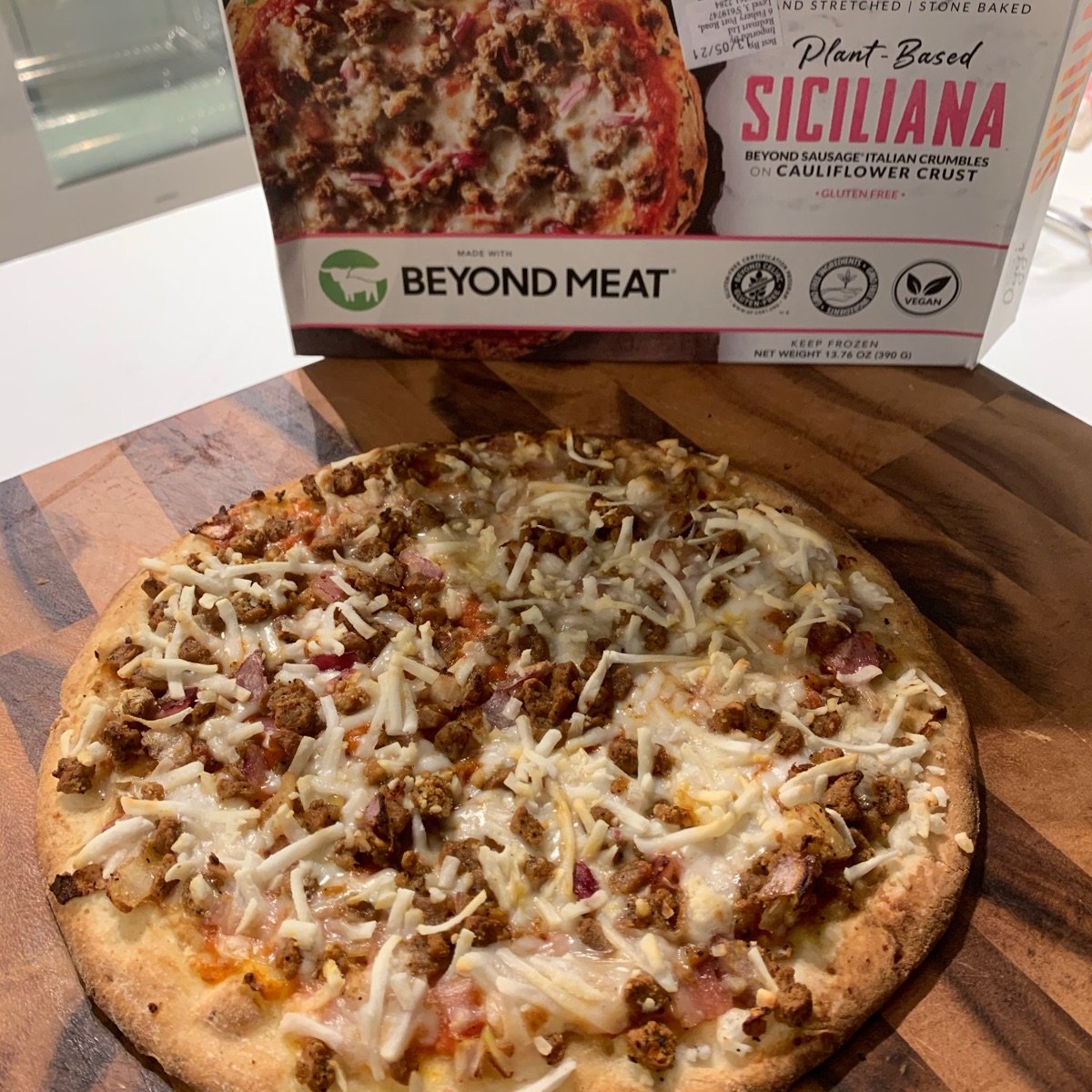 Pizza Oggi Plant-Based Siciliana Pizza 13.76 oz, Pizza