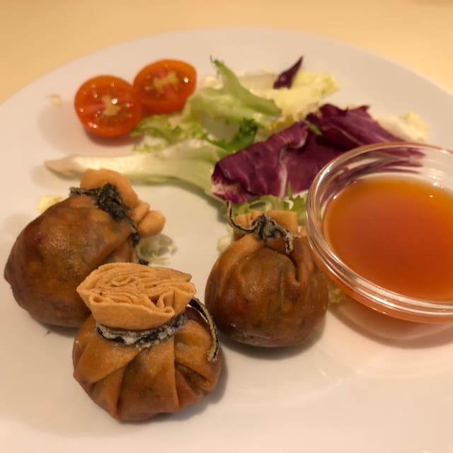 Photo of the dish “Dim Sum Crujiente de Verduras”