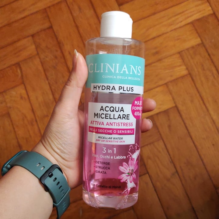 photo of Clinians Acqua Micellare Hydra Plus shared by @iiredhel on  04 Apr 2022 - review