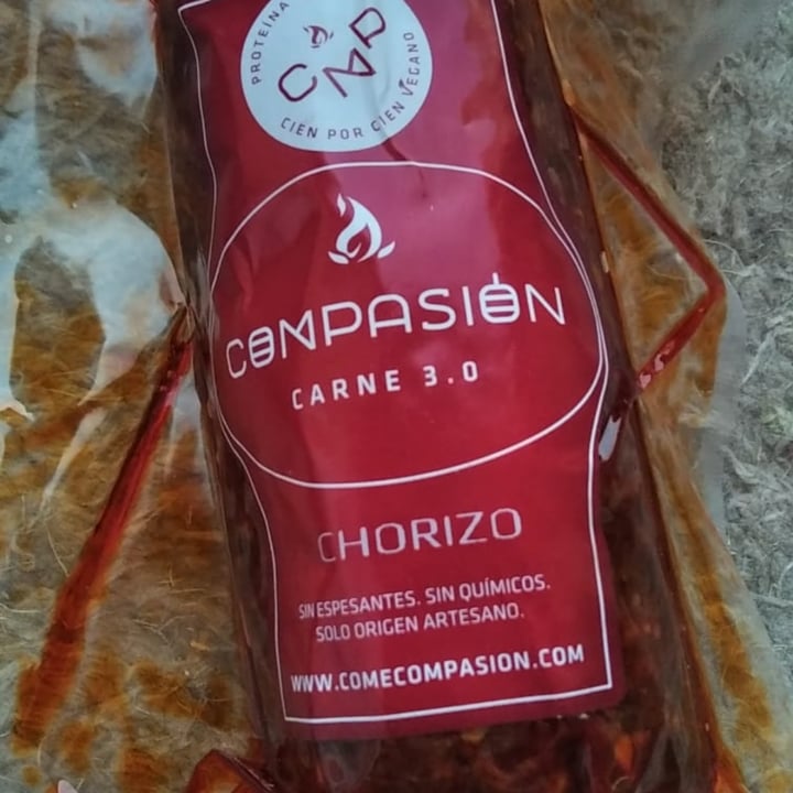 photo of Come Compasión Carniceria Vegetal Chorizo shared by @reginaphalange2 on  14 Jul 2021 - review