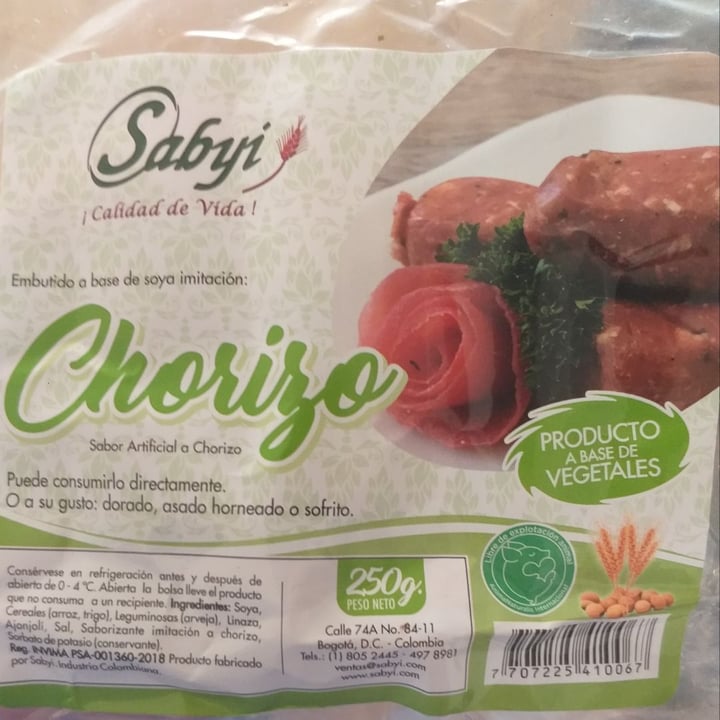 photo of Sabyi Chorizo shared by @cabetotal93 on  09 Apr 2020 - review