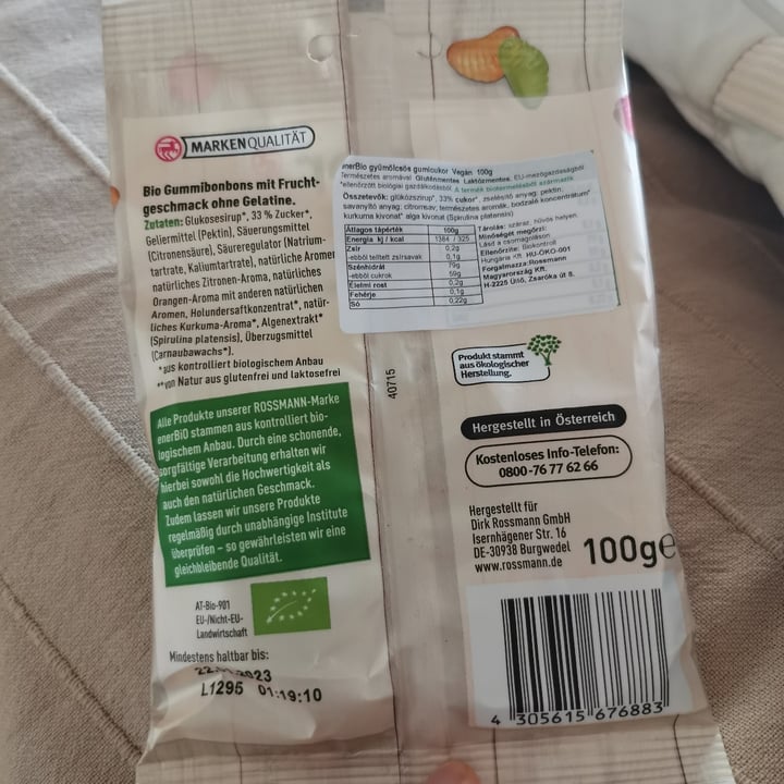 photo of Rossmann Ener Bio Vegane Früchte shared by @hajnalkaveronika on  29 Jan 2022 - review