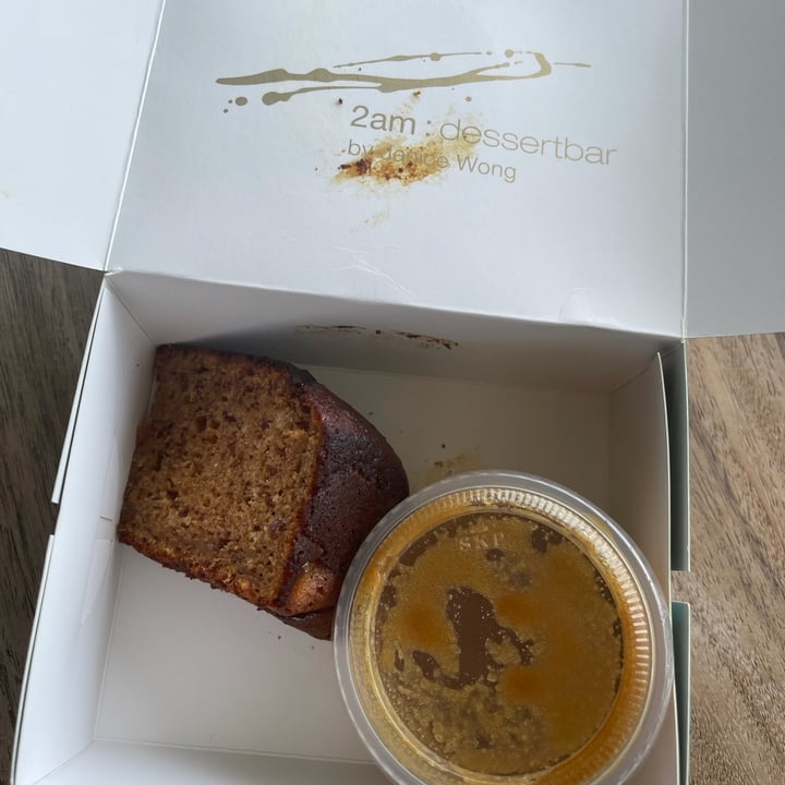 photo of 2am:dessertbar Vegan sticky date toffee pudding shared by @yutongwang on  30 Oct 2021 - review