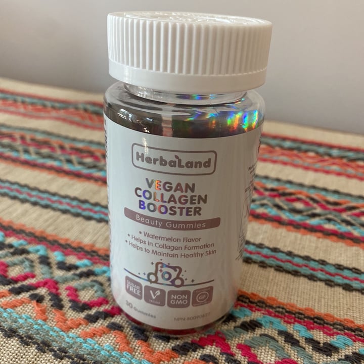 review photo of HerbaLand Vegan Collagen Booster shared by @amandasmee on 15 Mar 2021 - review